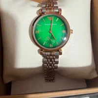 دو عدد ساعت مچی زنانه امپریو آرمانی و ورساچه