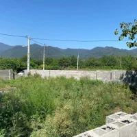 زمین۴۵۰متر کوهپایه ای دور دیوار با انشعابات