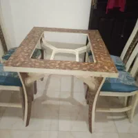 میز ناهار خوری ۴ نفره کم جا