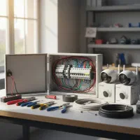 برقکاری ساختمان وبرقکاری صنعتی ومونتاژ تابلو برق