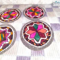 نمد های سنتی گرد قطر۱۲۰|گلیم، جاجیم، گبه|یاسوج, |دیوار