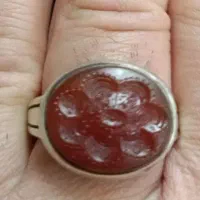 انگشتر نقره خط استاد ضابطی ۱۴ معصوم|جواهرات|خرم‌آباد, |دیوار