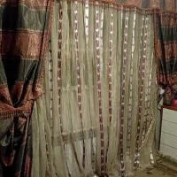 پرده با تور