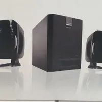 اسپیکر کامپیوتر microlab سالموتمیز در حدنو،با جعبه