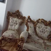 فروش مبل سلطنتی درحد حد نو به علت جابه جایی