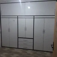 ساخت انواع کمد دیواری|جاکفشی، کمد، دراور|لنجان, |دیوار