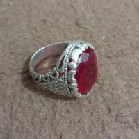 انگشتریاقوت دانه اناری|جواهرات|شاهین دژ, |دیوار