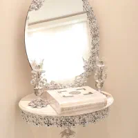 آینه و شمعدان نقره