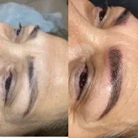 فیبروز ابرو و شیدینگ لب