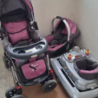 سِت کالسکه کودک اسپرت مناسب دختر و پسر