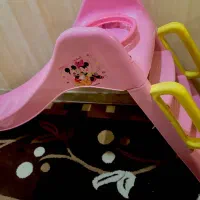 سرسره 3 پله صورتی