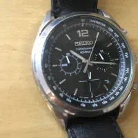 ساعت Seiko اصل کرنوگراف موتور کوارتز ژاپنی ضدآب