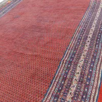 فرش  ساروق گوشتدار بدون ایرادابعاد ۴متر در ۷متر