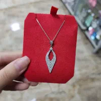 پلاک نقره با زنجیر نقره لوذی