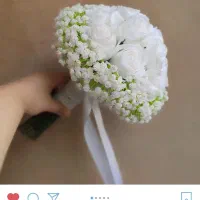 دسته گل عروس مهلقا|گل مصنوعی|کرمان, |دیوار