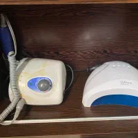 ابزار کاشت ناخن به همراه ‌سوهان برقی استرانگ اصل