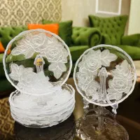 پیش دستی . پیشدستی .‌سوگا ژاپن . گل رز . آکبند