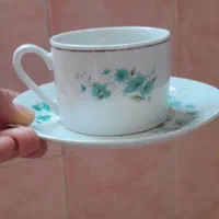فنجان ونعلبکی قدیمی