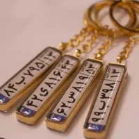 جا سوئیچی رزینی و گردنبند موی یار