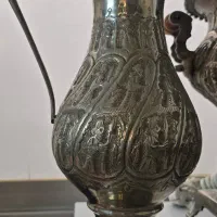 سماور برنجی کاردست قدیمی|سماور، چای‌ساز، قهوه‌ساز|اصفهان, محمودیه|دیوار