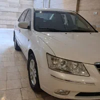 سوناتا2009سفید صدفی|خودرو سواری و وانت|ملک‌آباد, |دیوار