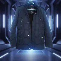 کاپشن مردانه لارج در حد نو ایتالیایی اصل