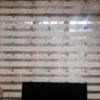 پرده زبرا نو بسیار شیک و نو فقط چند ماه