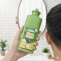 شامپو رنگ مو مشکی مدل UltraB/قدرت رنگ بالا