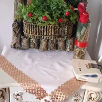 تعدادی رومیزی ورودکوری های هویه کاری|پرده، رانر، رومیزی|اسلامشهر, شهرک الهیه|دیوار