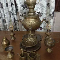 سماور برنج لوستر