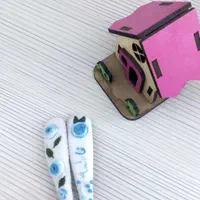 گیره تق تقی گلدوزی شده