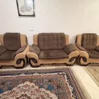 مبل هفت نفره سالم|مبلمان خانگی و میز عسلی|شیراز, فضل‌آباد|دیوار