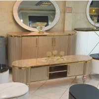 آینه کنسول۳تیکه میزتلوزیون سری جدید|بوفه، ویترین، کنسول|تهران, شهرک ولیعصر جنوبی|دیوار