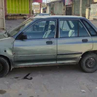 پراید مدل 90.رنگ زیتونی