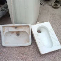 سنگ توالت و روشویی باغی