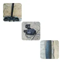 تعدادی قطعات موتور سیکلت