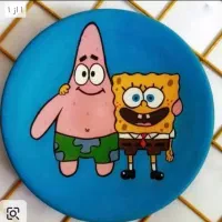 طراحی روی بشقاب سفالی