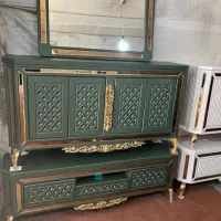 آینه کنسول۳تیکه میزتلوزیون سری جدید|بوفه، ویترین، کنسول|تهران, شهرک ولیعصر جنوبی|دیوار