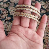 گردنبند وانگشتر والنگو طلا