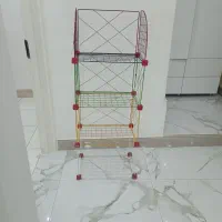 قفسه فلزی جا کتابی|کتابخانه، شلف، قفسههای دیواری|امیدیه, |دیوار