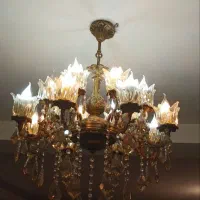 لوستر برنز ۸شاخه