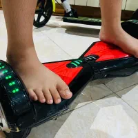 اسکوتر شارژی تعادلی ۱۰ اینچ در حد|دوچرخه، اسکیت، اسکوتر|آمل, |دیوار