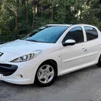 207 دنده ای سقف فلزی tu3 صفر