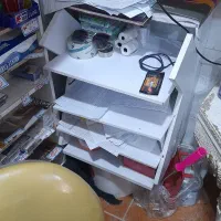 قفسه نو یک ماه خریدم|کتابخانه، شلف، قفسههای دیواری|اهواز, پردیس|دیوار