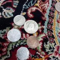 سکه های قدیمی وجمهوری وچندتا خارجی|کلکسیون سکه، تمبر، اسکناس|مشهد, نوید|دیوار