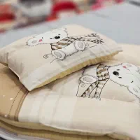 ست تشک پشه بند همراه بالشت