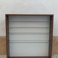 شلف دیواری آرایشگاه ناخن کاری مخصوص جا لاکی|کتابخانه، شلف، قفسه‌های دیواری|چهارباغ, |دیوار