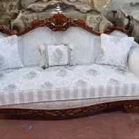 مبل کلاسیک ۸ نفره مناسب جهیزیه|مبلمان خانگی و میز عسلی|قم, عمار یاسر|دیوار