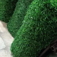 فنس برگی .فنس چمنی .فنس چمنی استوک . یووی|خدمات باغبانی و درختکاری|خمینیشهر, |دیوار