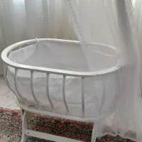 تخت گهواره ای. گهواره. تخت کاناپه ای. دراور|تخت و صندلی بچه|مشهد, عبادی|دیوار